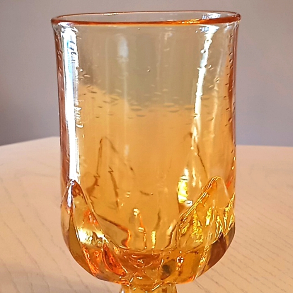 Cabaret Cornsilk Collection by, FRANCISCAN.  Set of 2. Iced Tea Goblets Flawless - Picture 2 of 8